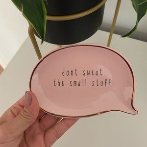 Pink Jewelry Dish